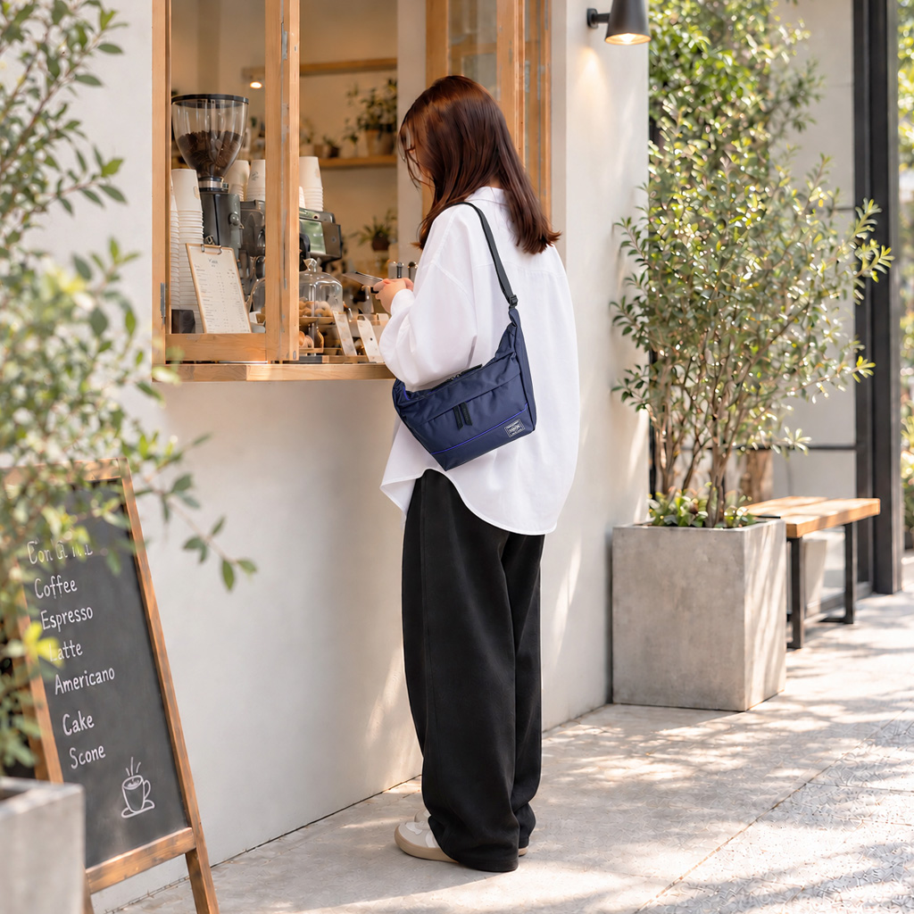 PORTER ポーター ムース ショルダーバッグ(S) 751-29875 10 ブラック