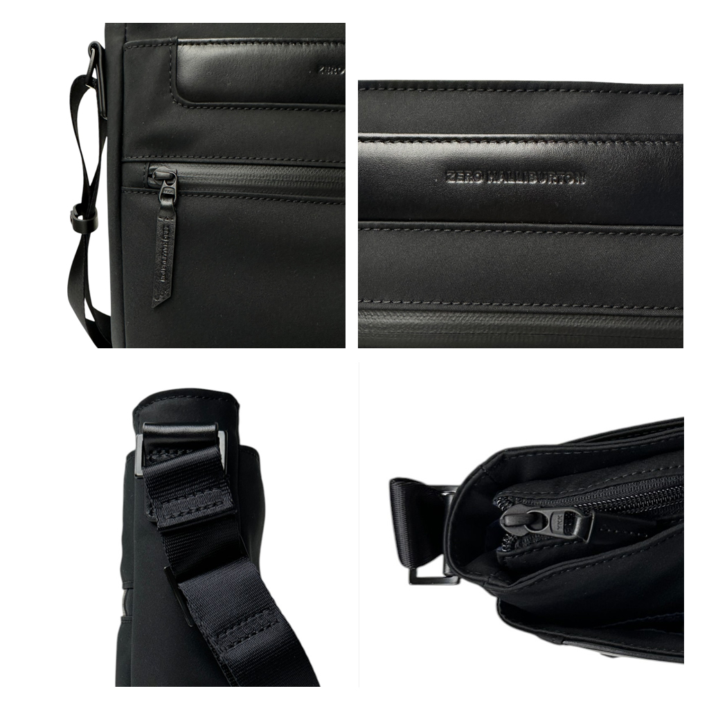 ゼロハリバートン サイファークワイエット ショルダーバッグ ZERO HALLIBURTON CIPHER QUIET Square Shoulder Bag 81532 メンズ 4L A5サイズ 8.0インチPC デイリー ビジネス 旅行 ZERO HALLIBURTON（ゼロハリバートン） サイファークワイエット