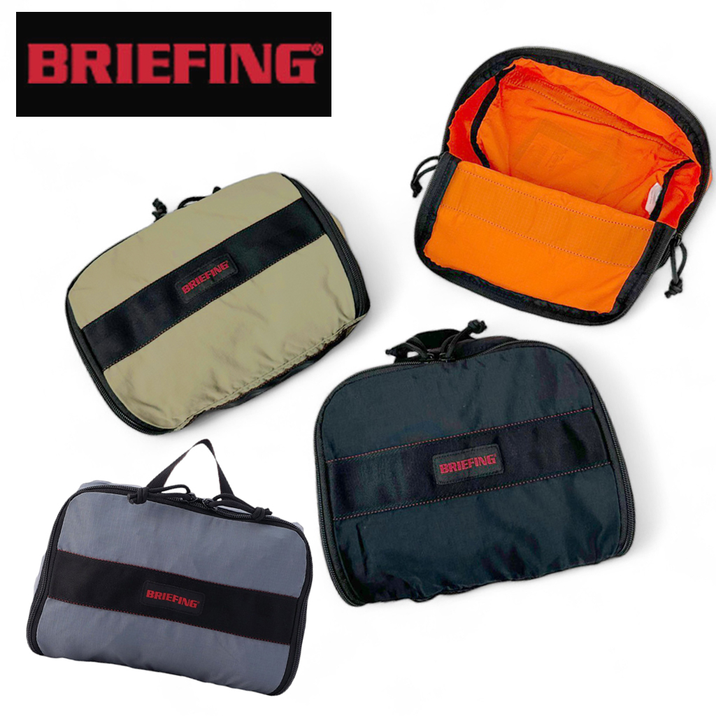 BRIEFING（ブリーフィング） ソリッドライト トラベルポーチ BRA241A16