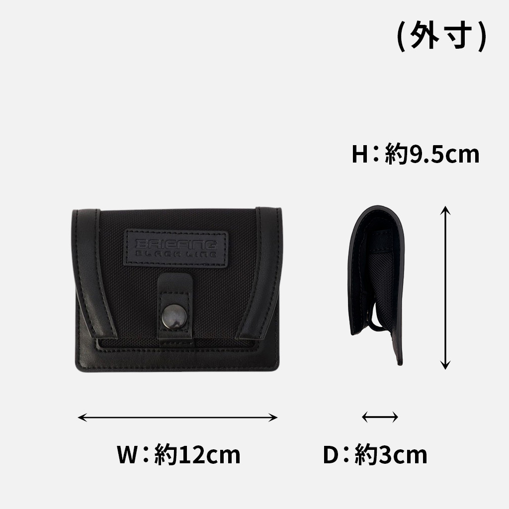 BRIEFING（ブリーフィング） ブラックライン BLK CARD HOLDER カード