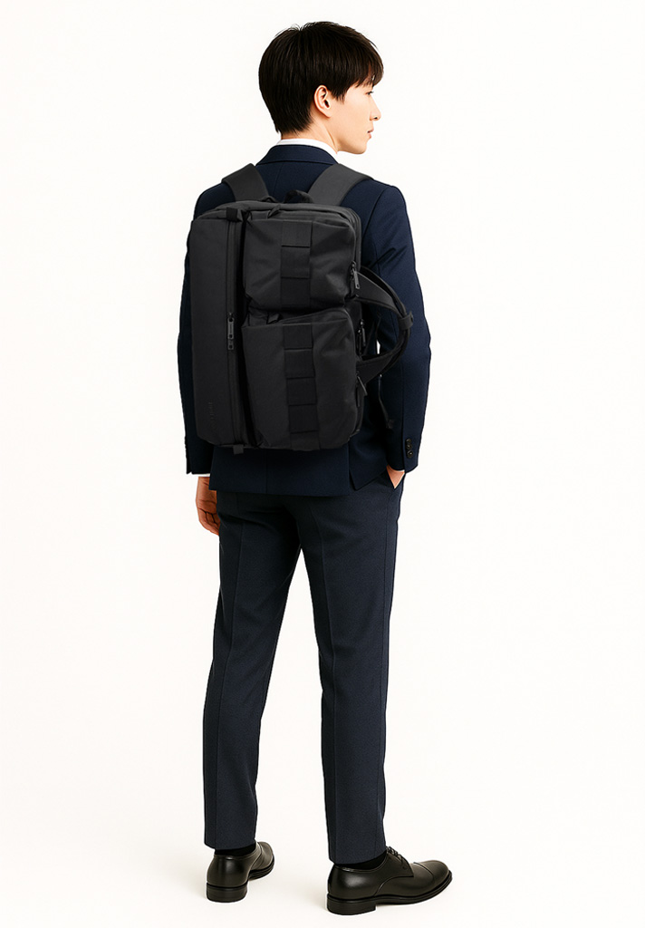 ブリーフィング ソリッドウェーブ SW 2WAY LINER BRA251B05 ブラック BRIEFING SOLID WAVE リュックサック ビジネス バックパック デイパック B4サイズ ブランド メンズ BRIEFING（ブリーフィング） ソリッドウェーブ SW 2WAY LINER