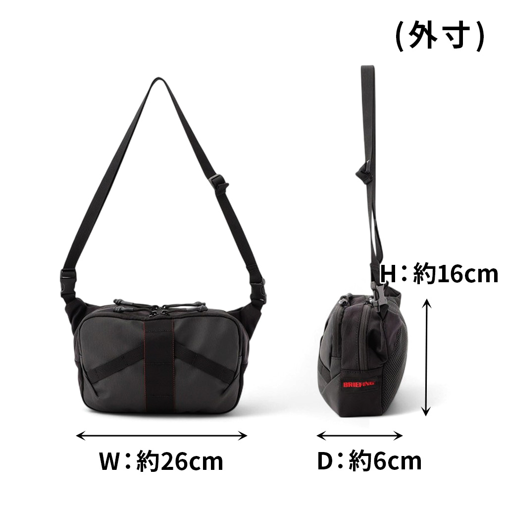 BRIEFING（ブリーフィング） レジット ショルダーバッグ BRA251L55