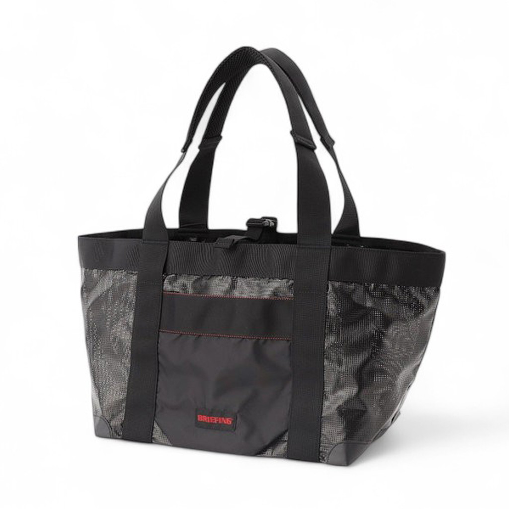 BRIEFING グレー トートバッグ 多ポケット BRIEFING グレー トートバッグ 多ポケット トートバッグ