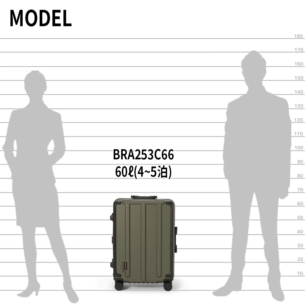 BRIEFING（ブリーフィング） ジェットトラベル スーツケース BRA253C66