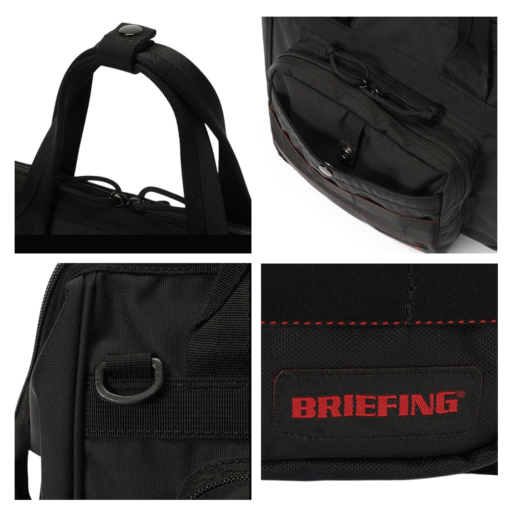 【送料無料】【美品】BRIEFINGボストンバッグ　ツールバッグ BRIEFING（ブリーフィング） ワイドツールボストンS BRA253N06 WIDE