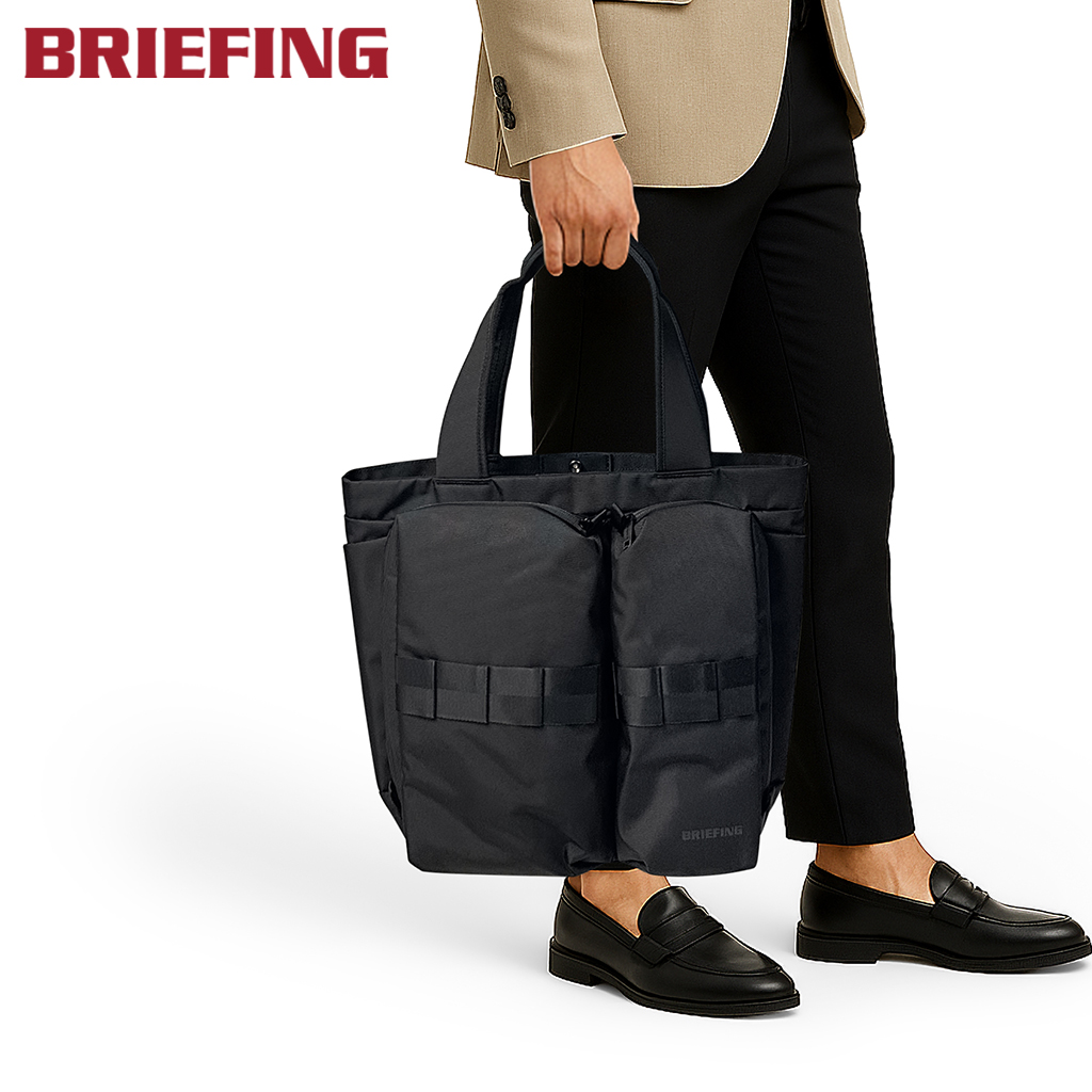 BRIEFING（ブリーフィング） ソリッドウェーブ トートバッグ BRA253T02