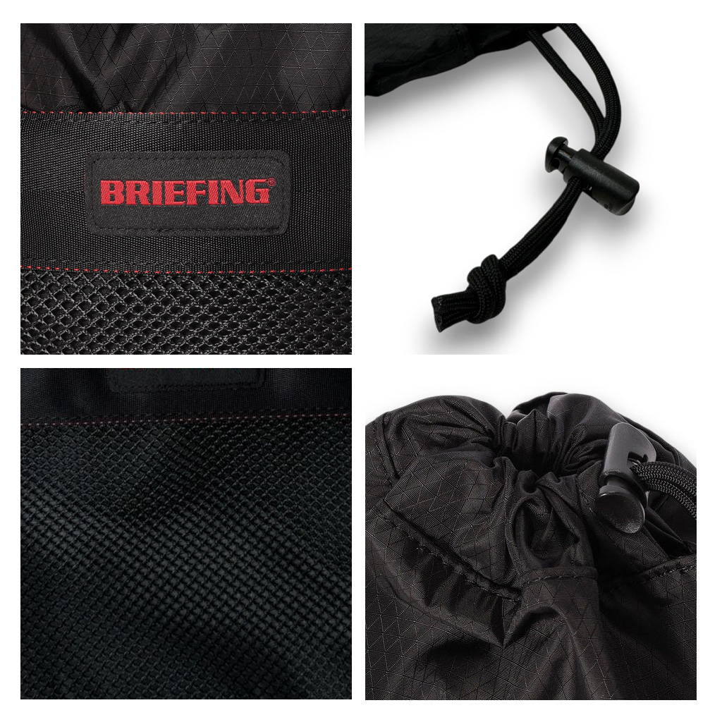 BRIEFING（ブリーフィング） メッシュドローストリングポーチ S