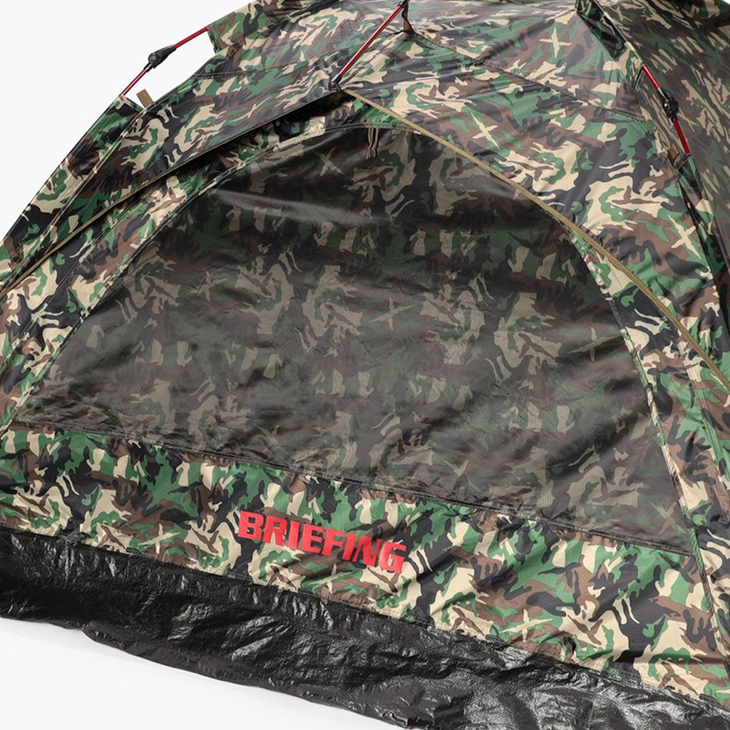 BRIEFING（ブリーフィング） ワンタッチテント ONE TOUCH TENT CAMO