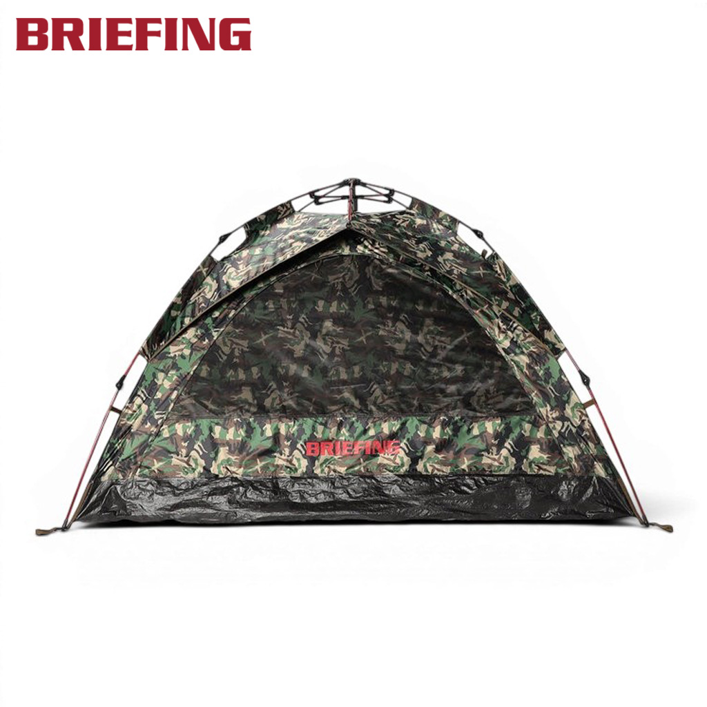 BRIEFING（ブリーフィング） ワンタッチテント ONE TOUCH TENT CAMO