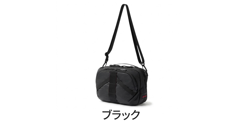 BRIEFING ブラック ショルダーバッグ BRIEFING（ブリーフィング） レジット ショルダーバッグ VIPER メンズ