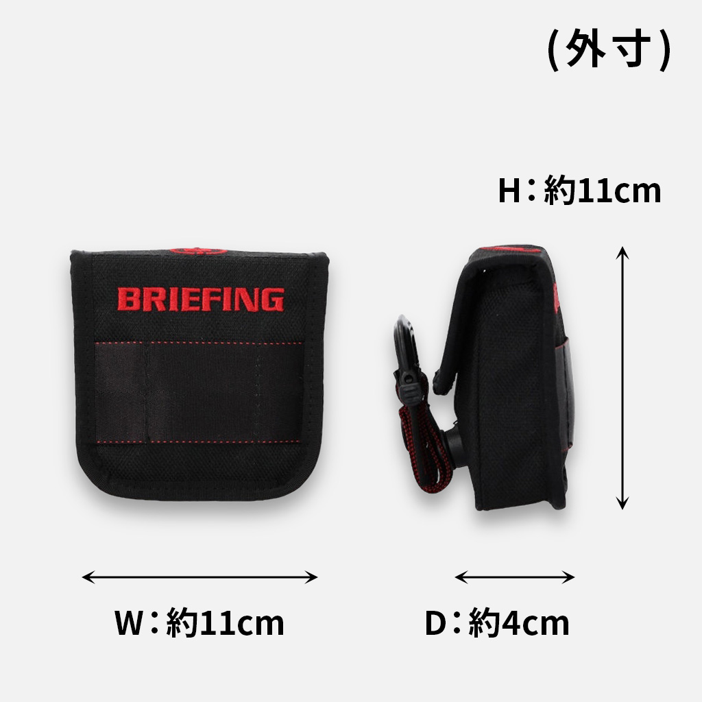 BRIEFING - あき27　BRIEFING マレットパターカバー BRIEFING GOLF ブリーフィング ゴルフ マレットパターカバー