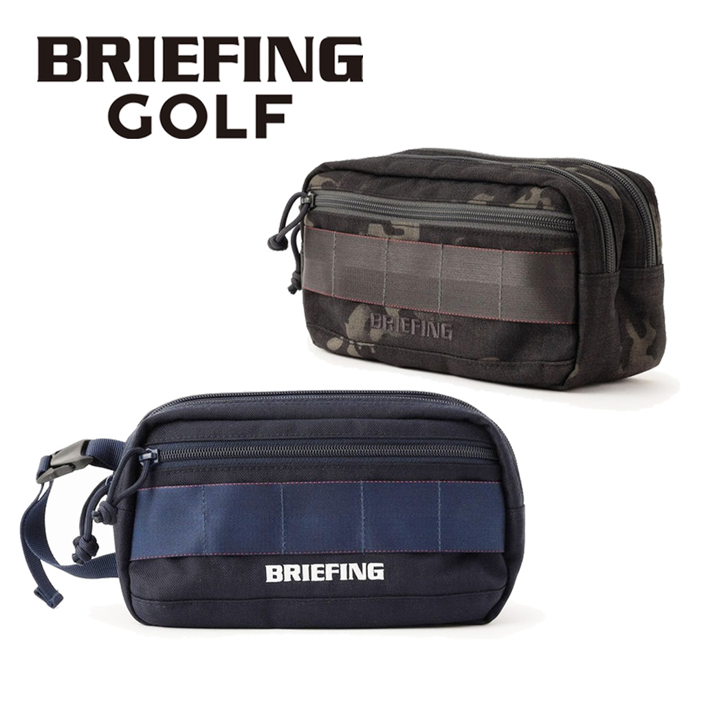 BRIEFING ブリーフィング ダブルジップポーチ リニューアルにつき生産終了】TURF DOUBLE ZIP POUCH TL（ターフ
