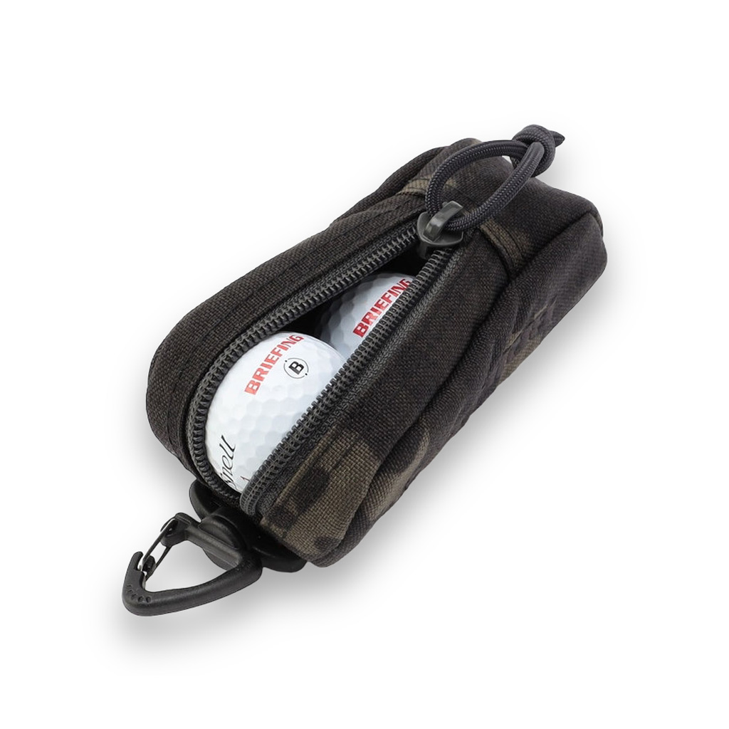 BRIEFING ゴルフ ラウンドポーチ ボールケース Amazon | [BRIEFING] ボール ジップポーチ 1000D BALL POUCH