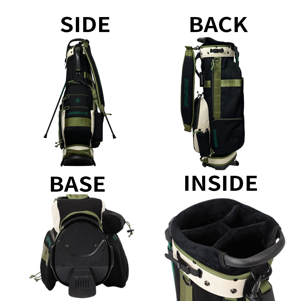 BRIEFING キャディバッグ&ヘッドカバー WOODLAND BRIEFING キャディバッグ&ヘッドカバー WOODLAND BRIEFING キャディ