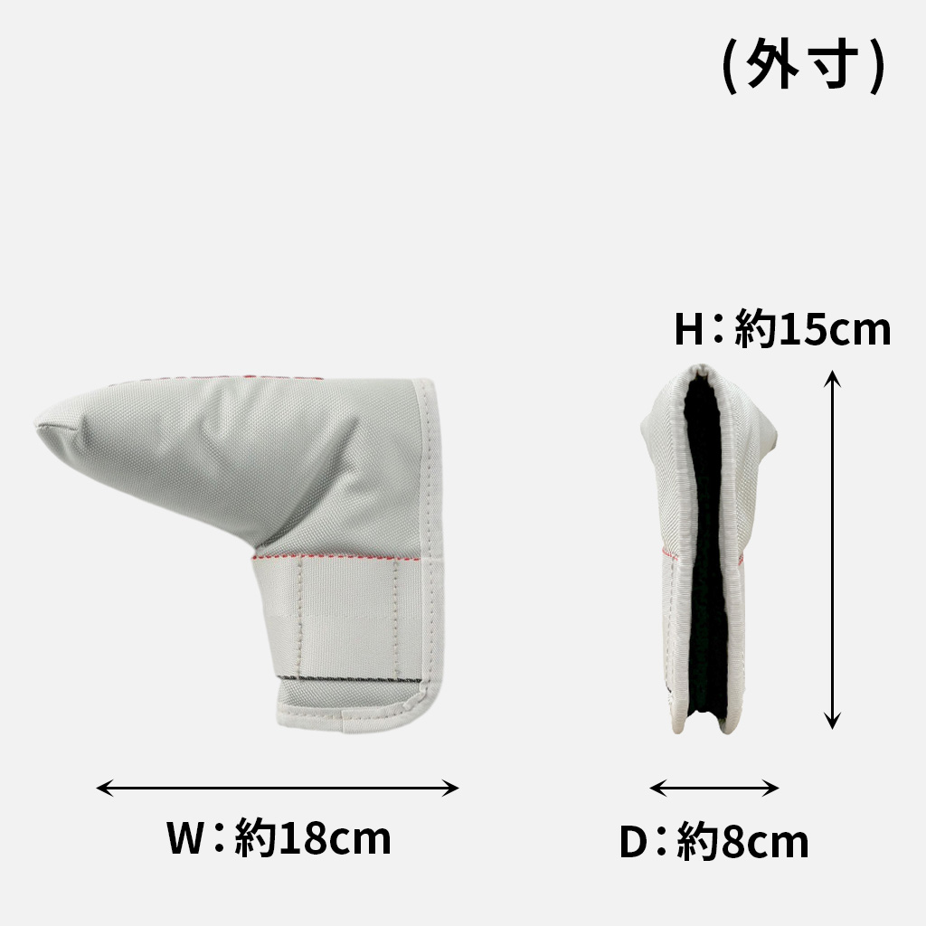 BRIEFING（ブリーフィング） ゴルフ クラブヘッドカバー PUTTER COVER