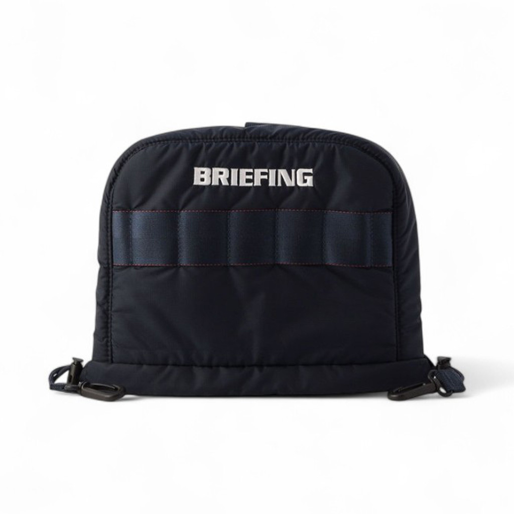 新品未使用　BRIEFING ゴルフバッグ ブラック アイアンカバー付 BRIEFING GOLF（ブリーフィングゴルフ） ブリーフィング ゴルフ IRON