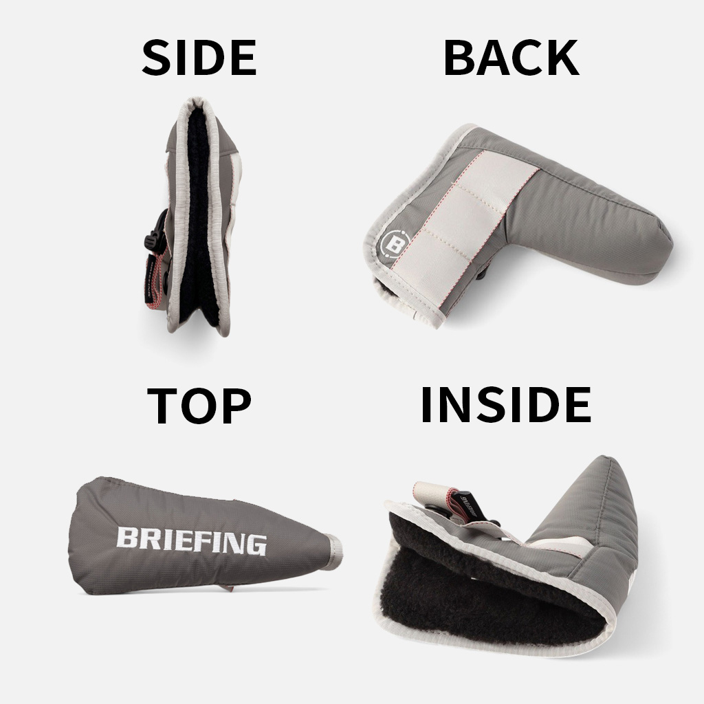 ブリーフィング ゴルフ PUTTER COVER CS パターカバーCS メンズ レディース BRG251G07 BRIEFING GOLF COMMON SENSE CSシリーズ ブランド ギフト プレゼント BRIEFING GOLF（ブリーフィングゴルフ） ブリーフィング ゴルフ PUTTER