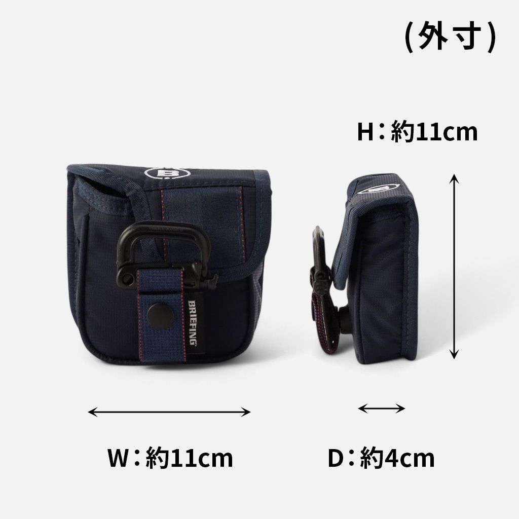 BRIEFING - BRIEFING マレットパターカバー MALLET PUTTER COVER 1000D（マレットパターカバー 1000D