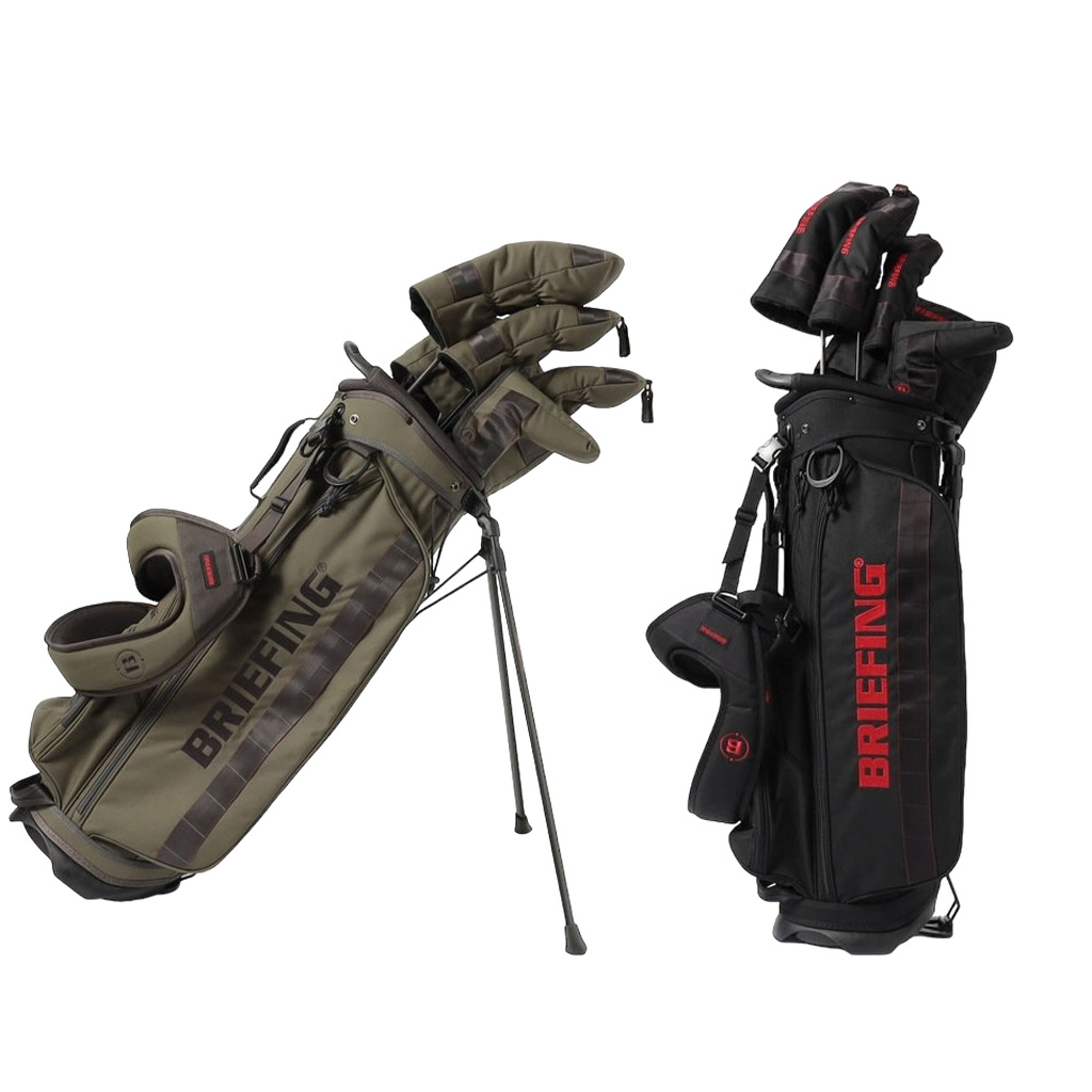 BRIEFING GOLF ブリーフィングゴルフセルフ スタンドキャリーWLカモ BRIEFING GOLF（ブリーフィングゴルフ） ブリーフィング ゴルフ