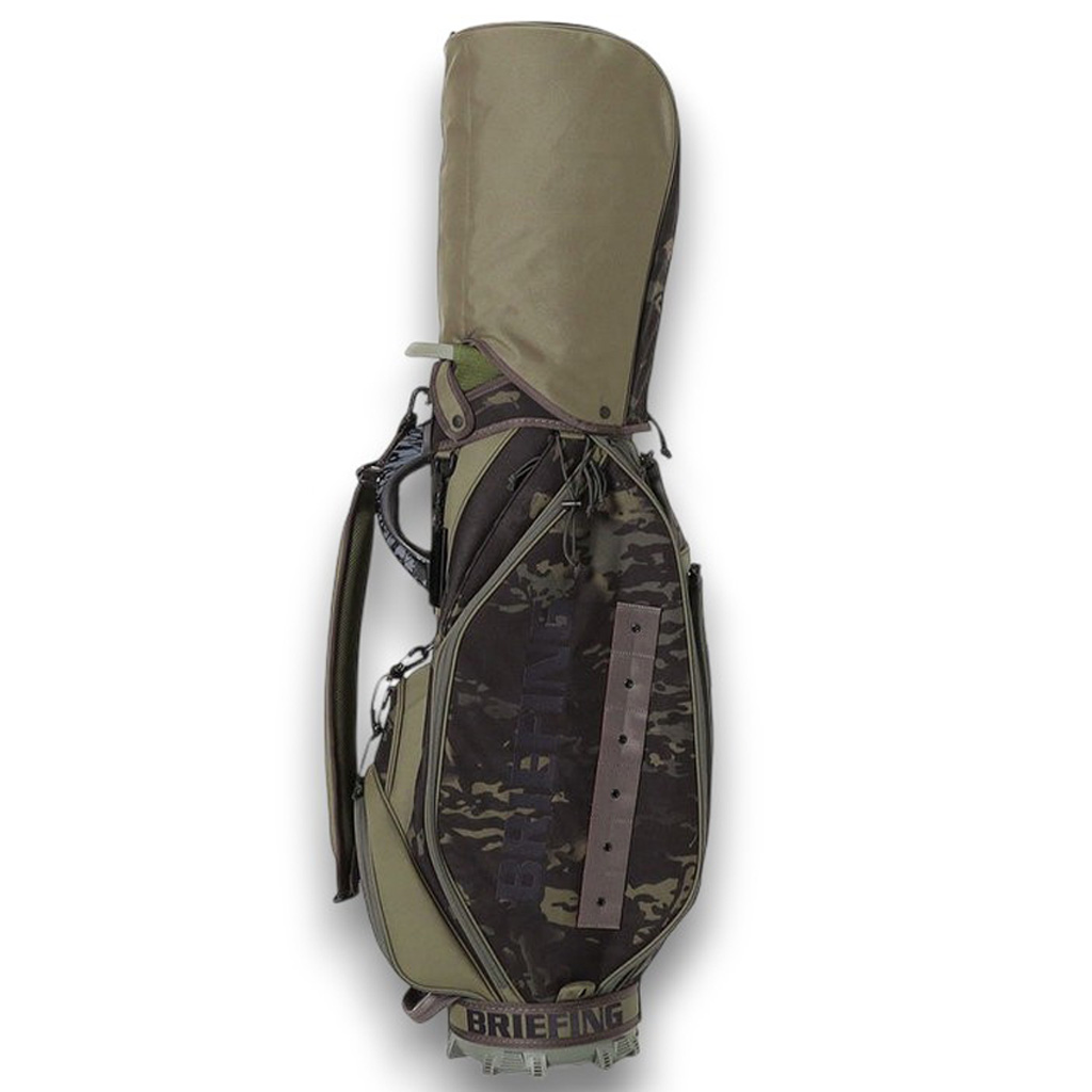 キャディーバッグ 迷彩（BRIEFING GOLF／スポーツ用品）（色：カーキ系