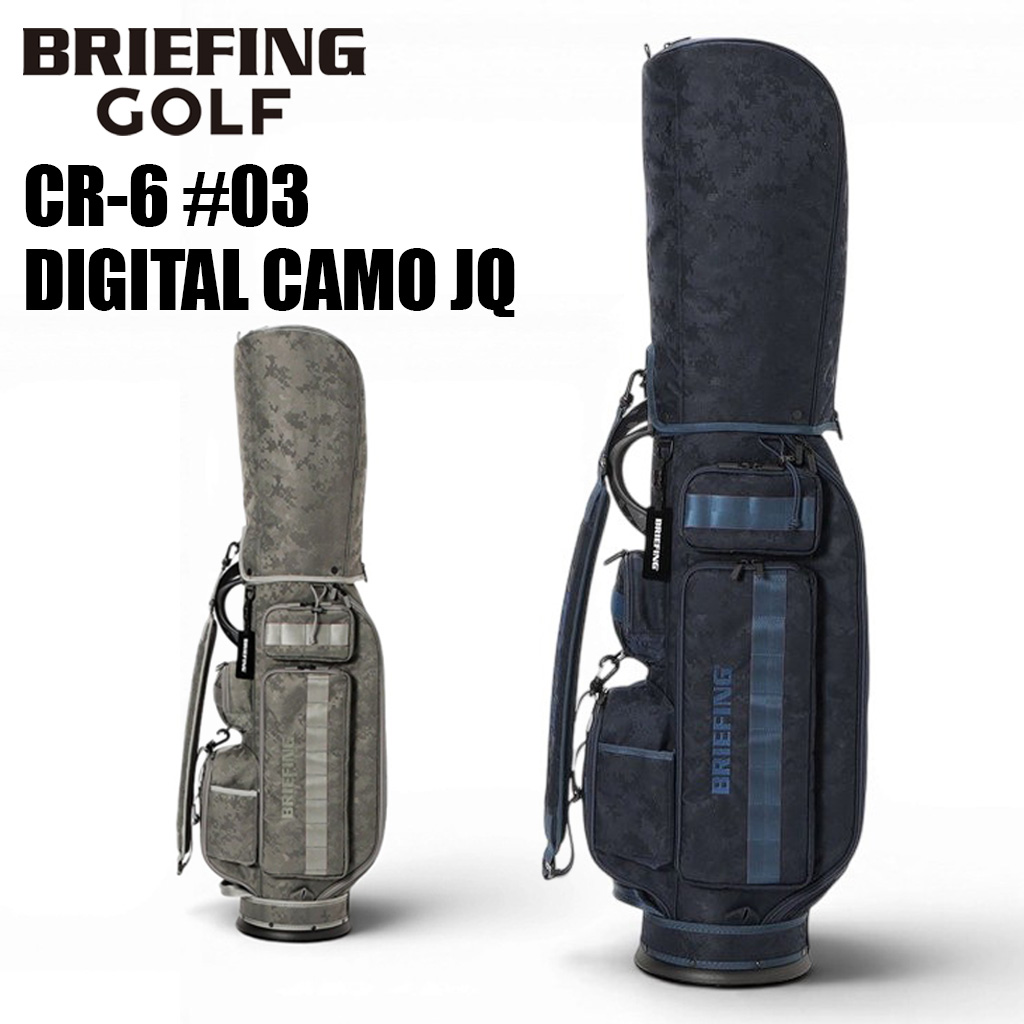BRIEFING（ブリーフィング） ゴルフ キャディバッグ CR-6 #03 DIGITAL
