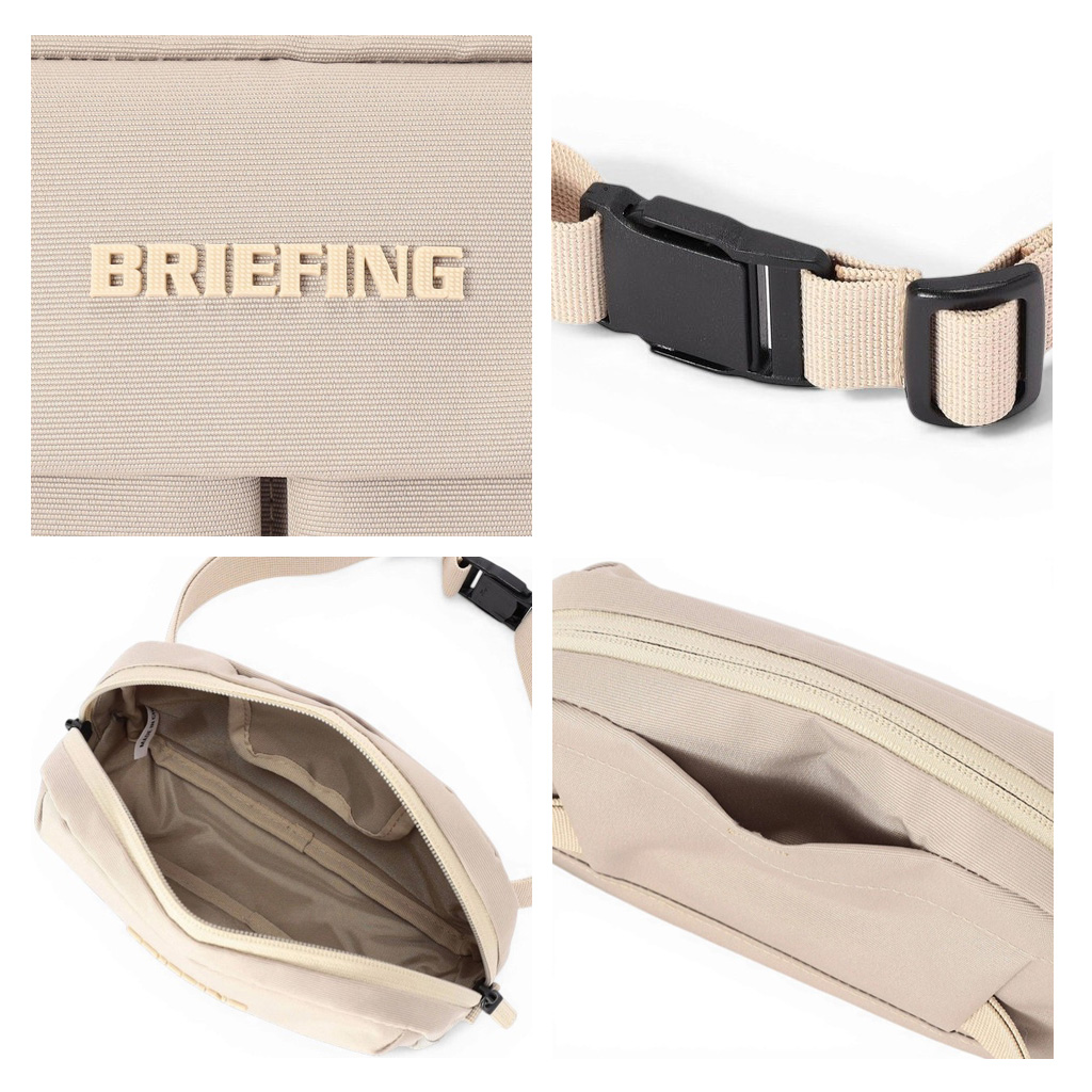 ブリーフィング　ウエストバッグ　ウエストポーチ　ゴルフ　BRIEFING BRIEFING GOLF（ブリーフィングゴルフ） ブリーフィング ゴルフ SQUARE