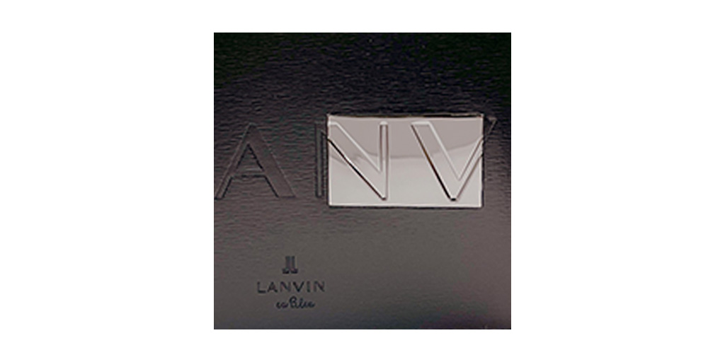 LANVIN en Bleu ランバンオンブルー ディアブロ 二つ折り財布 メンズ