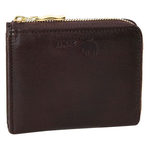 レディース L字ファスナー財布 短財布 手のひらサイズ エルク ヘラジカ moz モズ 86071