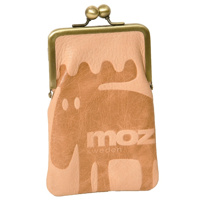 moz（モズ） レディース がま口 マルチケース 小物入れ ポーチ エルク