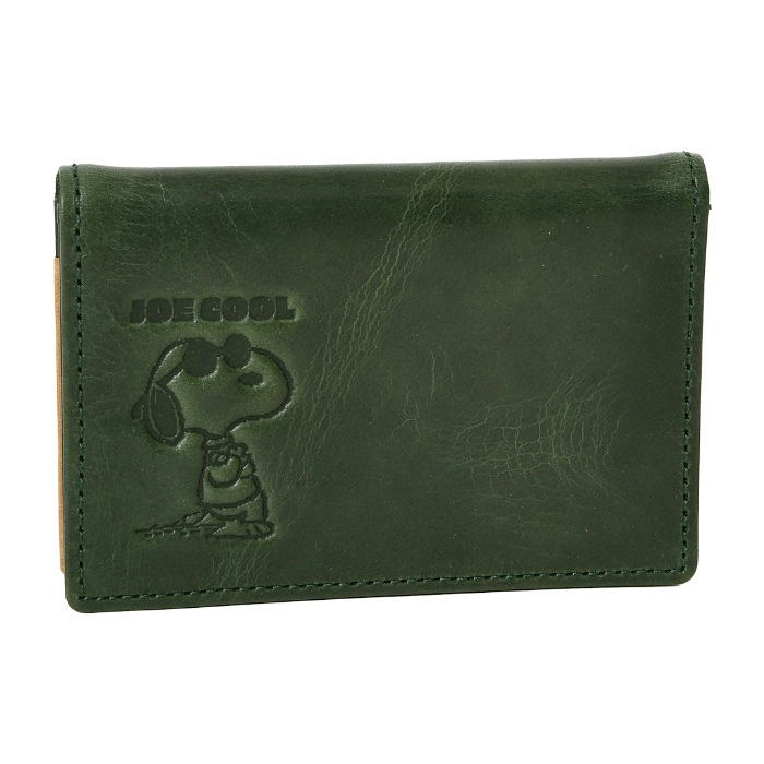 PEANUTS レディース カードケース パスケース 定期入れ 留め具無し 二