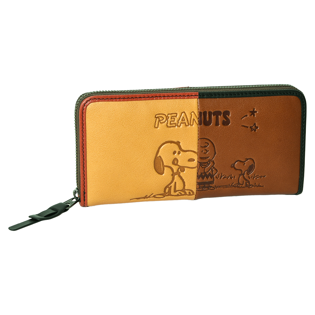 PEANUTS レディース 長財布 ラウンド ファスナー開閉 キャラクター