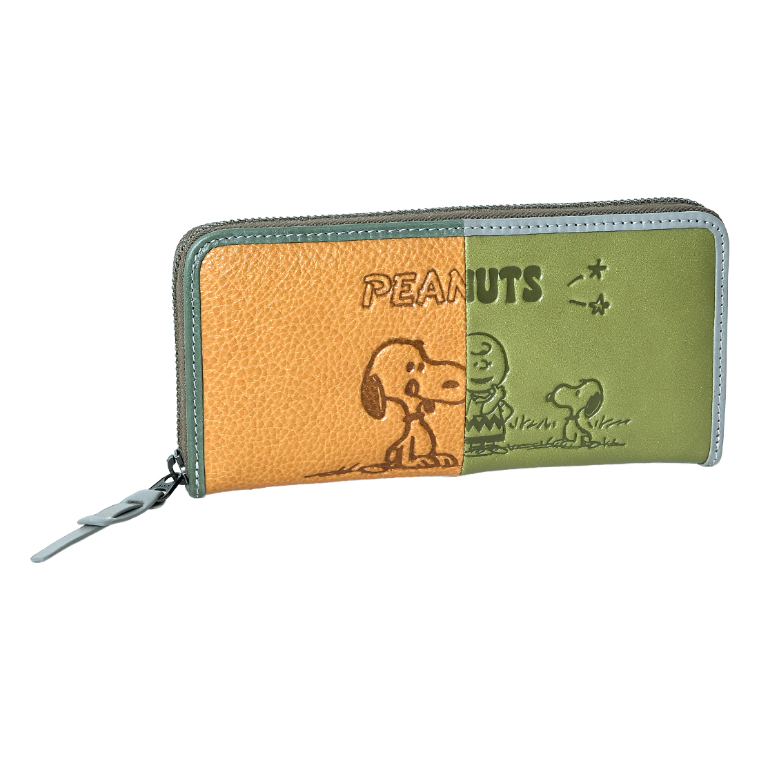 PEANUTS レディース 長財布 ラウンド ファスナー開閉 キャラクター