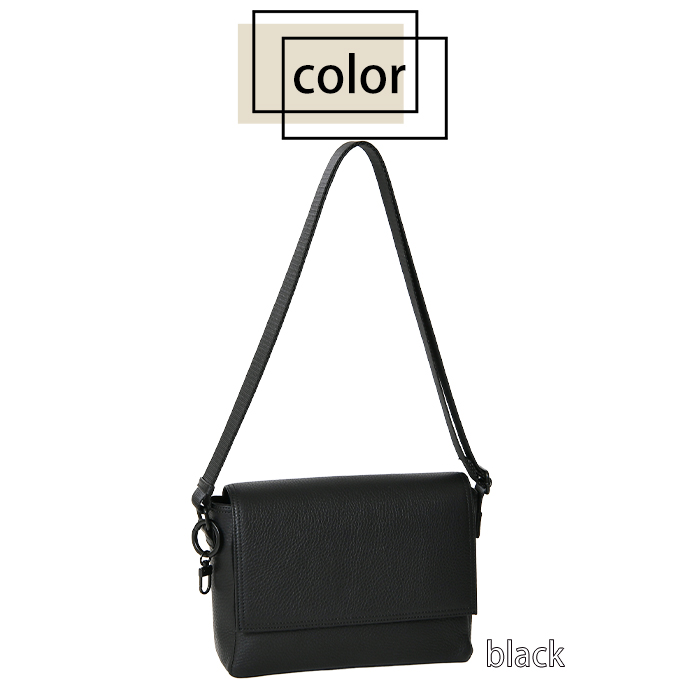 waku（ワク） レディース メンズ ショルダーバッグ かぶせ 蓋 フラップ