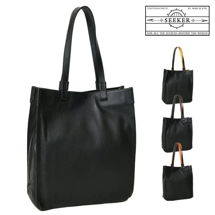 SEEKER（シーカー） メンズ トートバッグ A4サイズ対応 マグネット開閉
