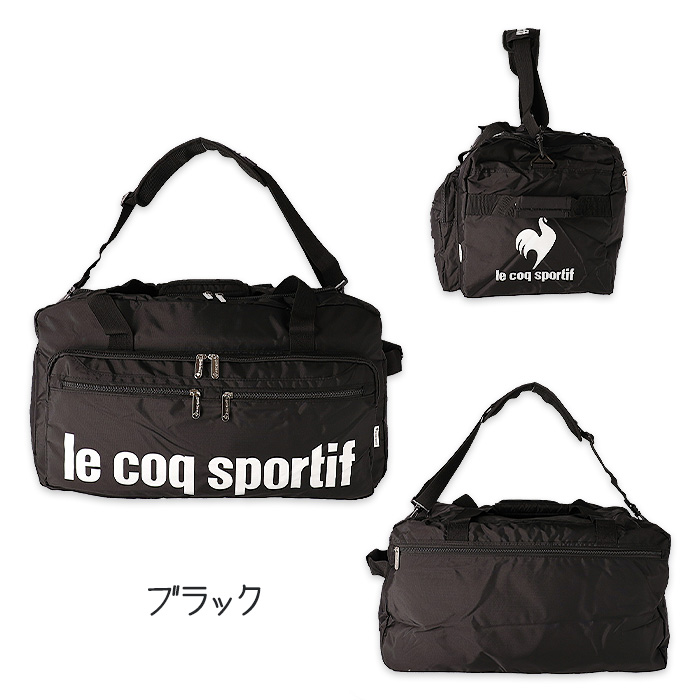 ルコックスポルティフ ゴルフ ボストンバッグ【ブラック】新品！ ボストンバッグ(ボストンバッグ)|Le coq sportif GOLF(ルコック