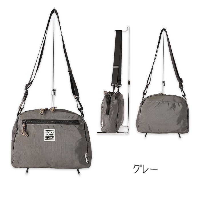 ルコック ショルダーバッグ 軽量 撥水 防水 ナイロン レディース 多