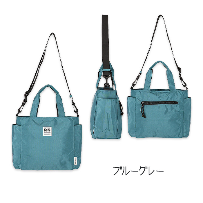 新品未使用　ルコック　ロッカーバッグ　2WAY 大容量収納可能　現行品 ルコック ショルダー 手提げ 2WAY 軽量 撥水 ナイロン レディース 多