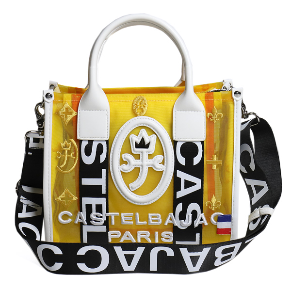 【極美品】CASTELBAJAC アミン2 トートバッグ　帆布 レザー 極美品】CASTELBAJAC アミン2トートバッグ 帆布 レザー - メルカリ