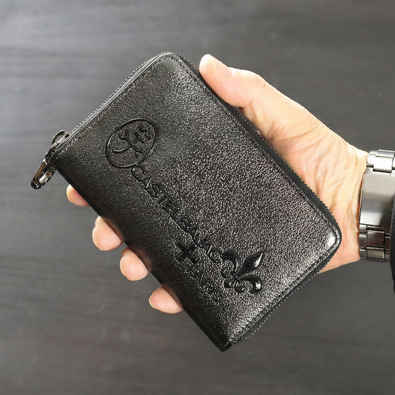 CASTELBAJAC（カステルバジャック） グリッター 二つ折り財布 セミ長