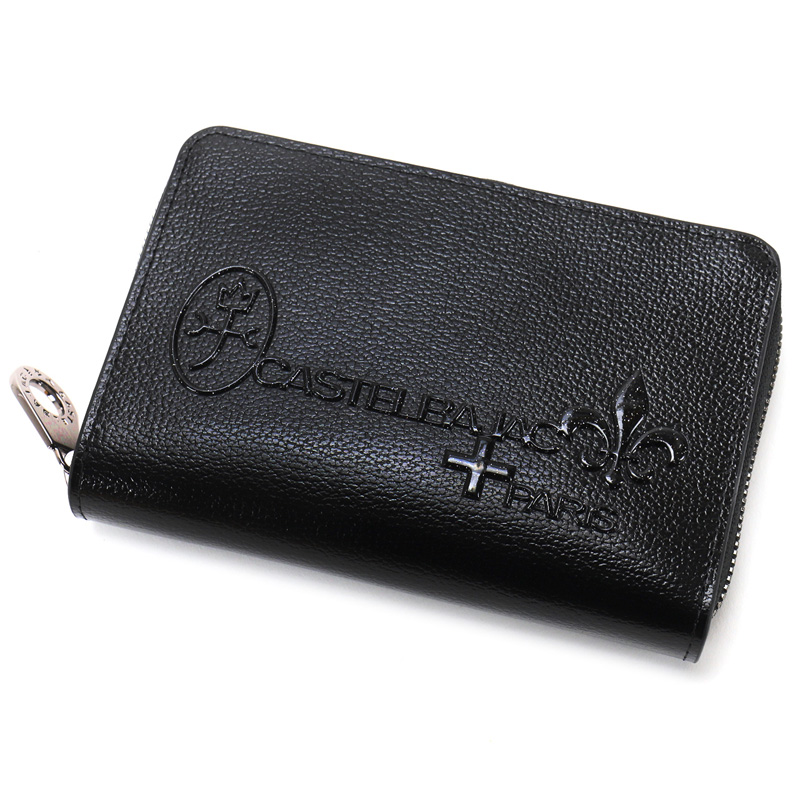 CASTELBAJAC（カステルバジャック） グリッター 二つ折り財布 セミ長