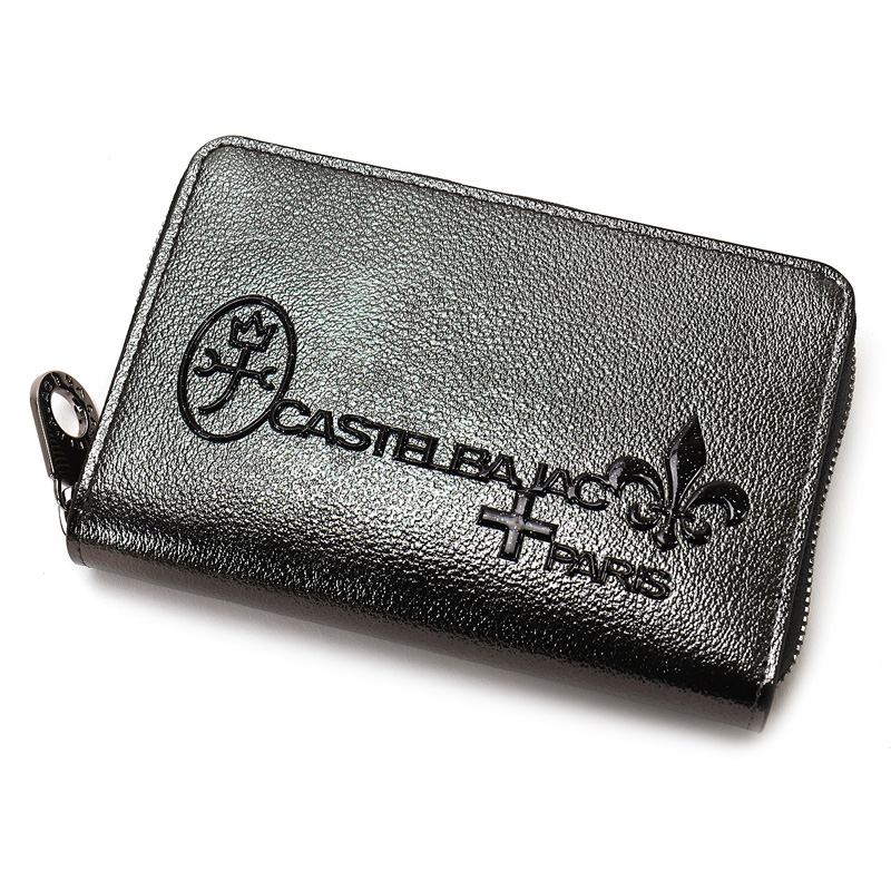 CASTELBAJAC（カステルバジャック） グリッター 二つ折り財布 セミ長