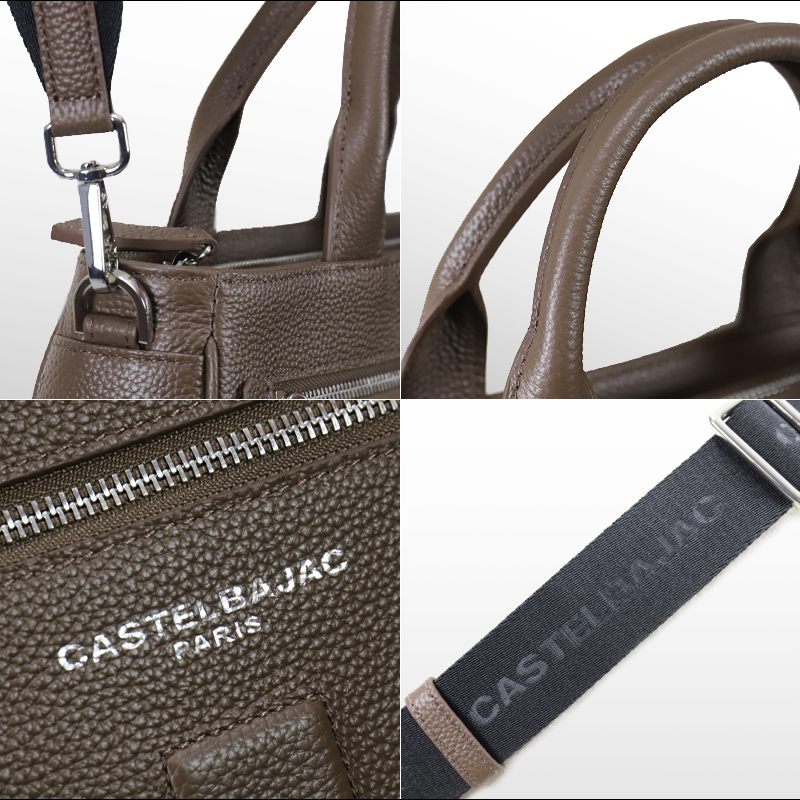 CASTELBAJAC カステルバジャック シレーヌ トートバッグ 斜め掛けバッグ 肩掛け 2WAY B5 A5 牛革 本革 レザー 072511 メンズ レディース ブランド 正規品の画像