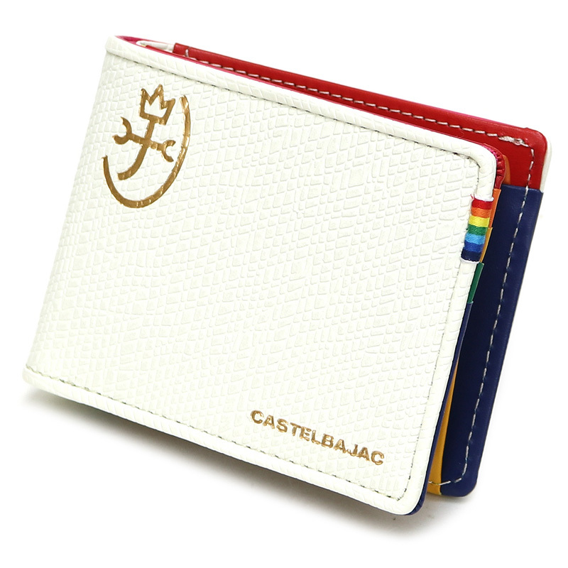 CASTELBAJAC カステルバジャック Rainbow レインボー 二つ折り財布 小銭入れあり 079613 札入れ レザー 革小物 メンズ レディース 送料無料｜bagshoparr｜04