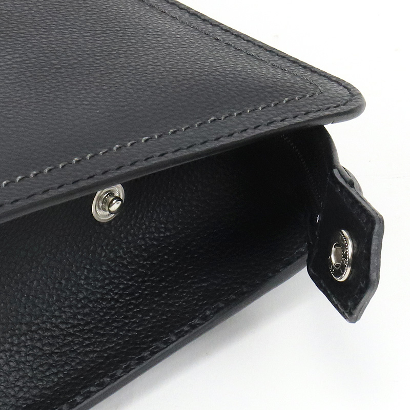 LANVIN COLLECTION ランバンコレクション マキシム クラッチバッグ セカンドバッグ 280222 A5 軽量 牛革 本革 レザー ビジネス 冠婚葬祭 メンズ 日本製の画像