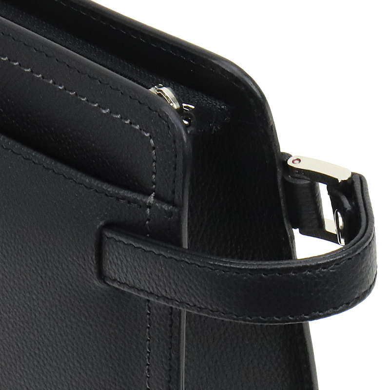 LANVIN COLLECTION ランバンコレクション マキシム クラッチバッグ セカンドバッグ 280222 A5 軽量 牛革 本革 レザー ビジネス 冠婚葬祭 メンズ 日本製の画像