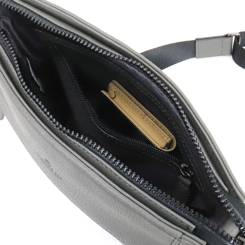 LANVIN COLLECTION ランバンコレクション カンヌ ショルダーバッグ 斜め掛けバッグ 肩掛け 285111 B5 A5 軽量 牛革 本革 撥水 軽量 レザー メンズ 正規品の画像