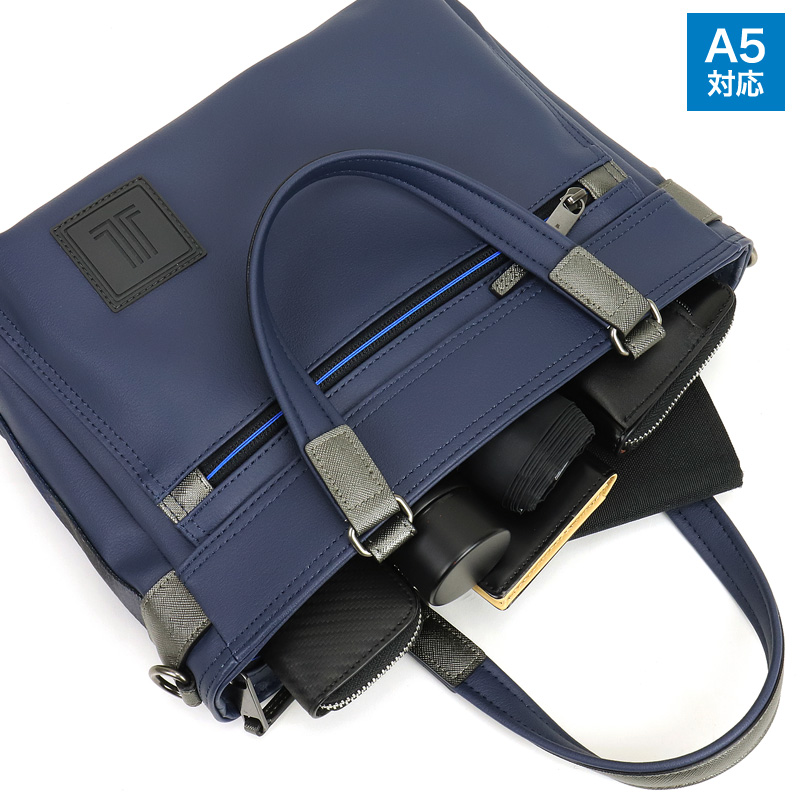 新品未使用　LANVIN en Bleu　ドライビング ミニトートバッグ LANVIN en Bleu ランバンオンブルー クレンズ ドライビング