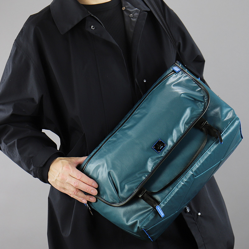 LANVIN en Bleu ランバンオンブルー ヘザン フラップショルダーバッグ