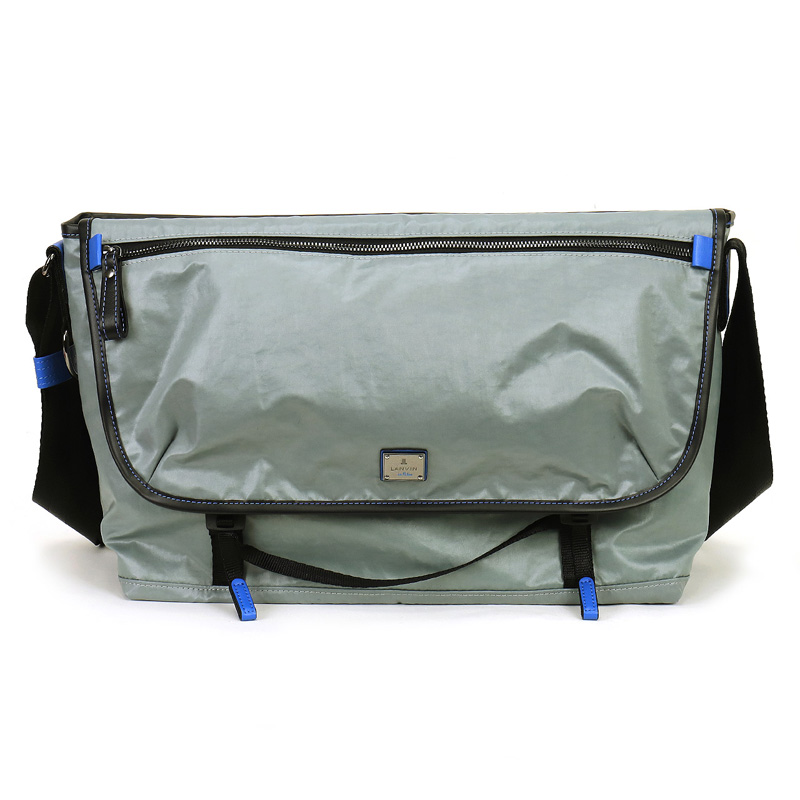 LANVIN en Bleu ランバンオンブルー ヘザン フラップショルダーバッグ