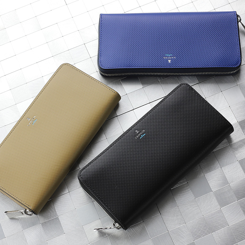 LANVIN en Bleu ランバンオンブルー ワグラム2小物 ラウンドファスナー